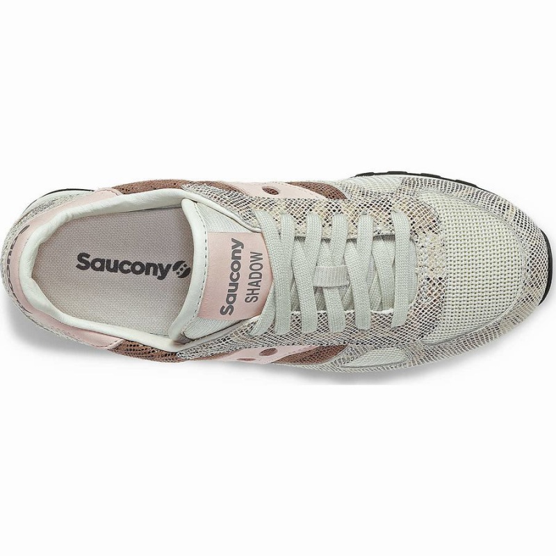 Beige Saucony Shadow Original Women's Sneakers | Malaysia S94836-R42