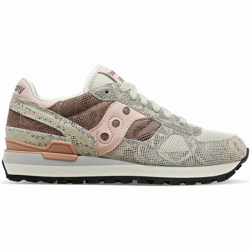 Beige Saucony Shadow Original Women\'s Sneakers | Malaysia S94836-R42