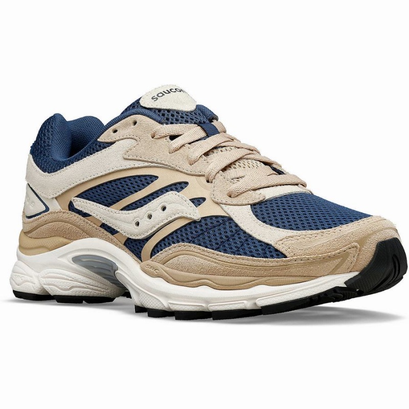 Beige / Blue Saucony ProGrid Omni 9 Premium Women's Sneakers | Malaysia S52093-F20