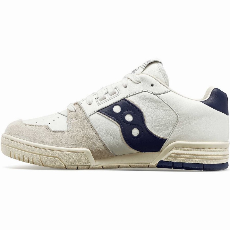 Beige / Blue Saucony Spot-Bilt™ Sonic Low Premium Women's Sneakers | Malaysia S80971-Y68