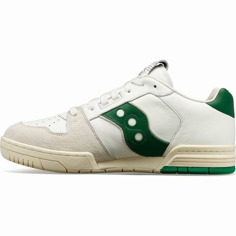 Beige / Green Saucony Spot-Bilt™ Sonic Low Premium Women's Sneakers | Malaysia S57126-T68