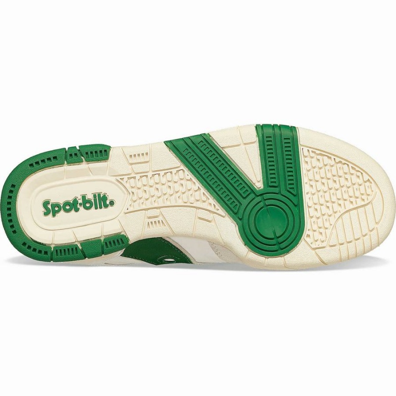 Beige / Green Saucony Spot-Bilt™ Sonic Low Premium Women's Sneakers | Malaysia S57126-T68