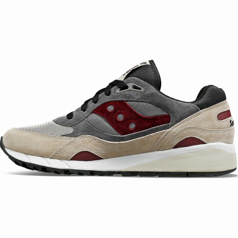 Beige / Grey Saucony Shadow 6000 Men's Sneakers | Malaysia S06589-B65