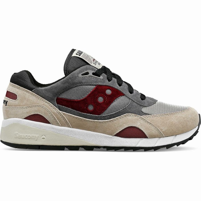 Beige / Grey Saucony Shadow 6000 Men\'s Sneakers | Malaysia S06589-B65