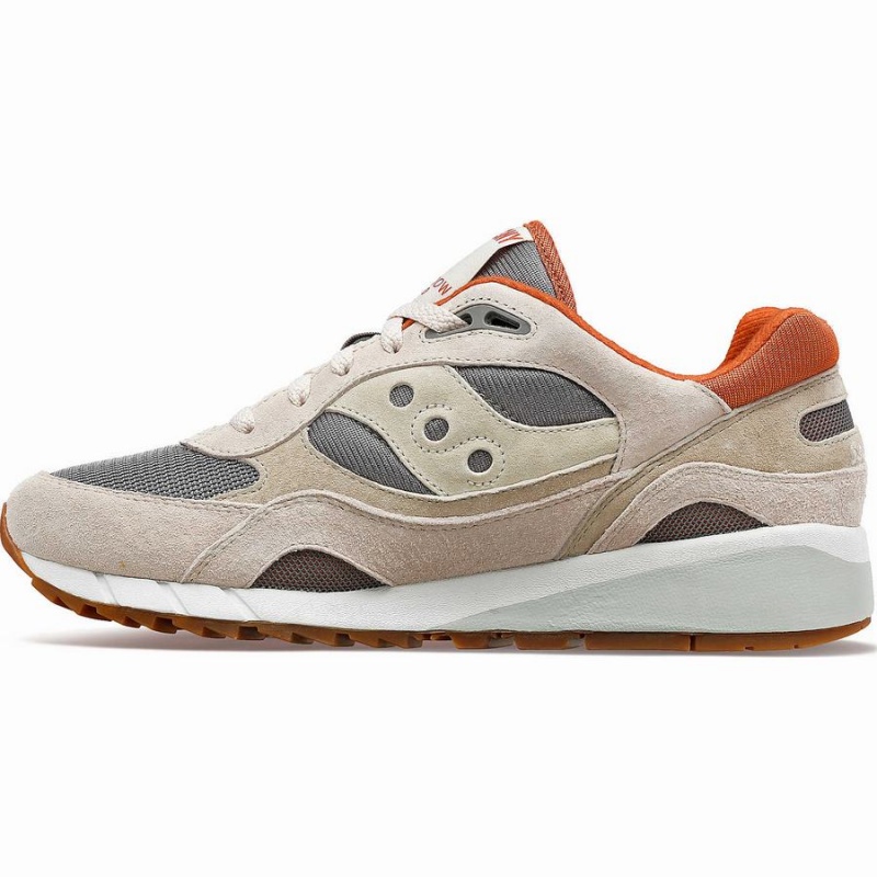 Beige / Grey Saucony Shadow 6000 Women's Sneakers | Malaysia S71259-D95