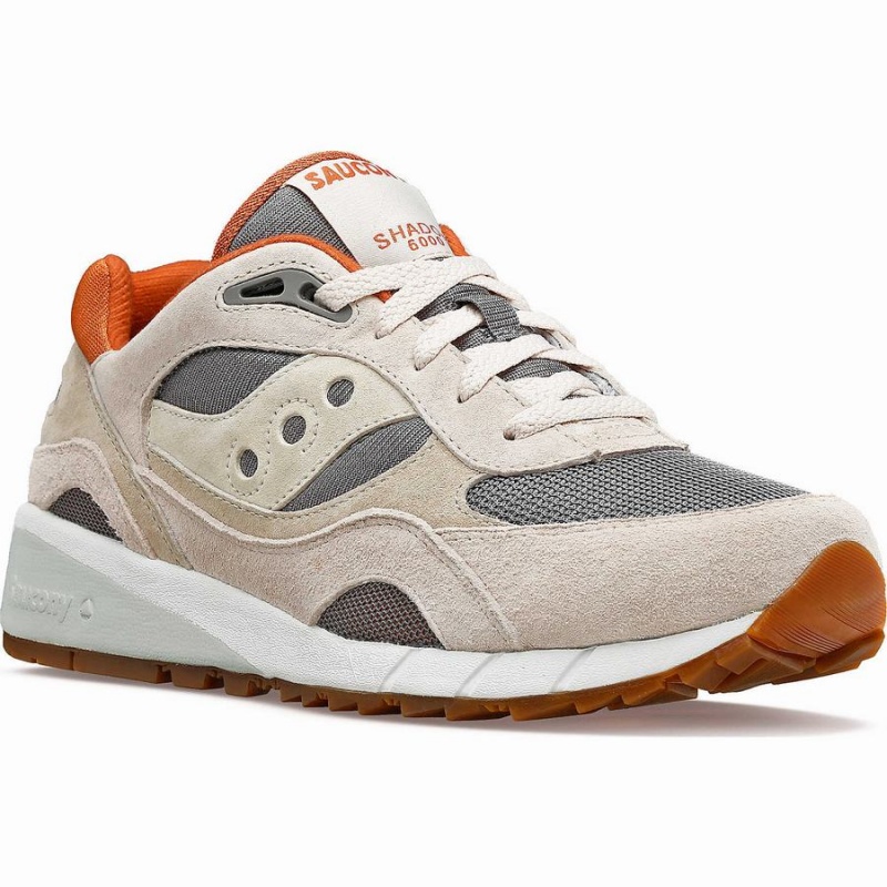 Beige / Grey Saucony Shadow 6000 Women's Sneakers | Malaysia S71259-D95