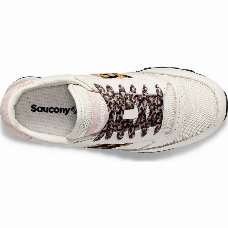 Beige / Leopard Saucony Jazz Triple Women's Sneakers | Malaysia S32570-Y20