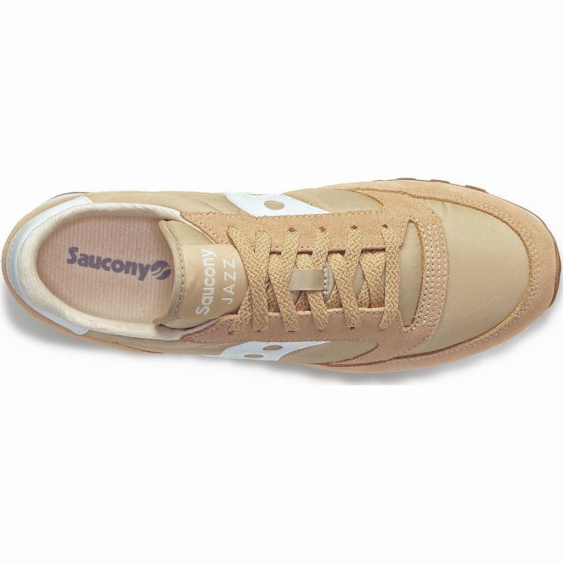 Beige / White Saucony Jazz Original Men's Sneakers | Malaysia S01985-A29