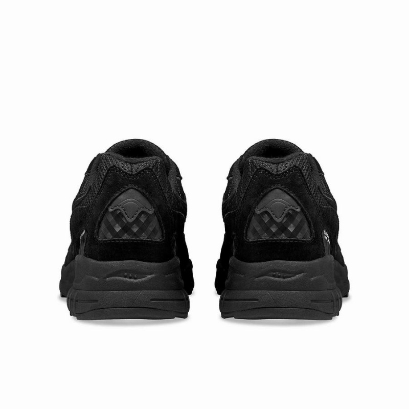 Black Saucony 3D Grid Hurricane Event Horizon Women's Sneakers | Malaysia S02917-H01