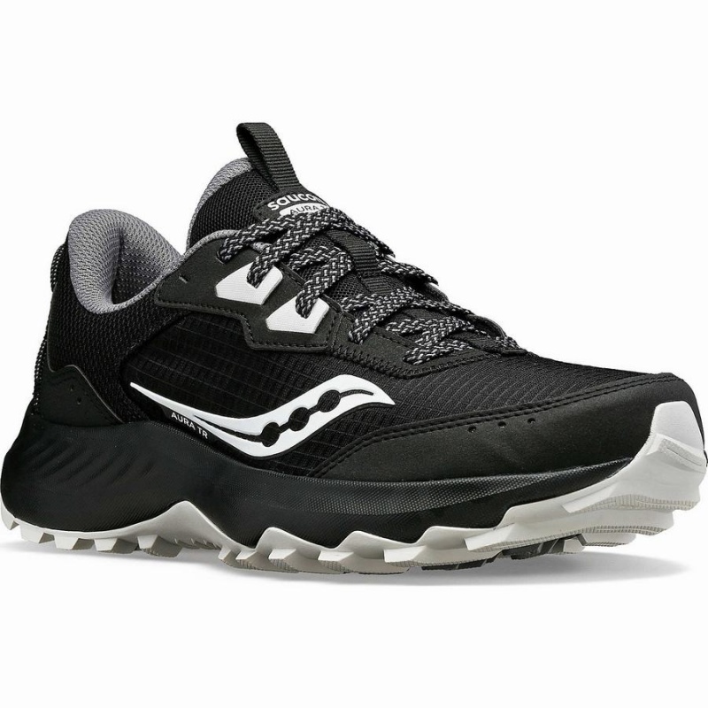 Black Saucony Aura TR Women's Running Shoes | Malaysia S37180-N35