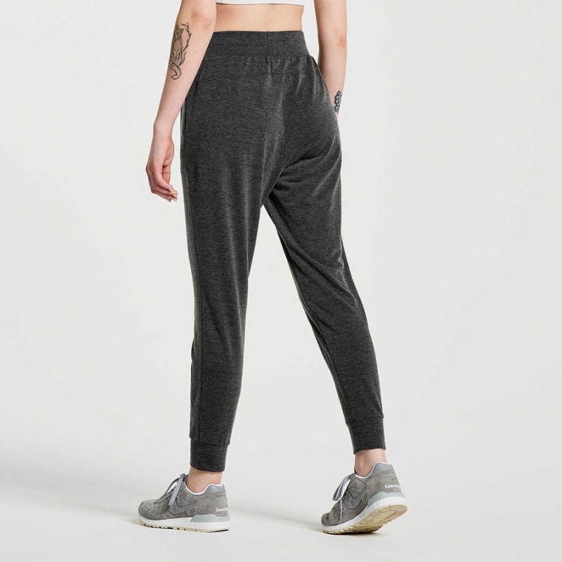 Black Saucony Boston Women's Pants | Malaysia S87415-N78