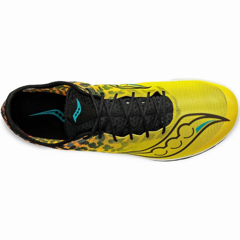 Black Saucony Endorphin Cheetah Men's Track Spikes | Malaysia S95140-Y39