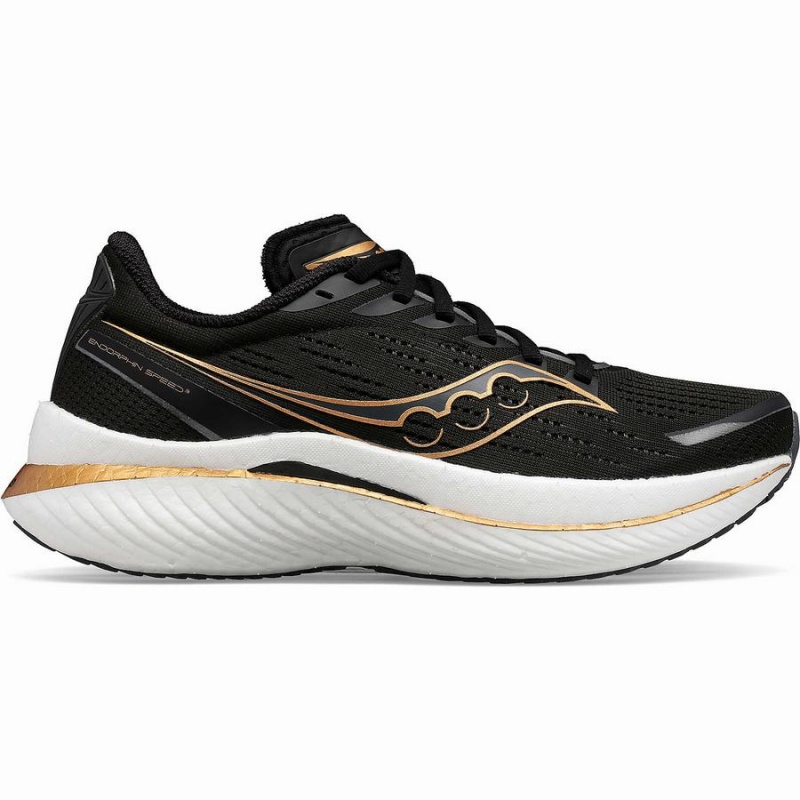 Black Saucony Endorphin Speed 3 Men\'s Running Shoes | Malaysia S07348-Y32