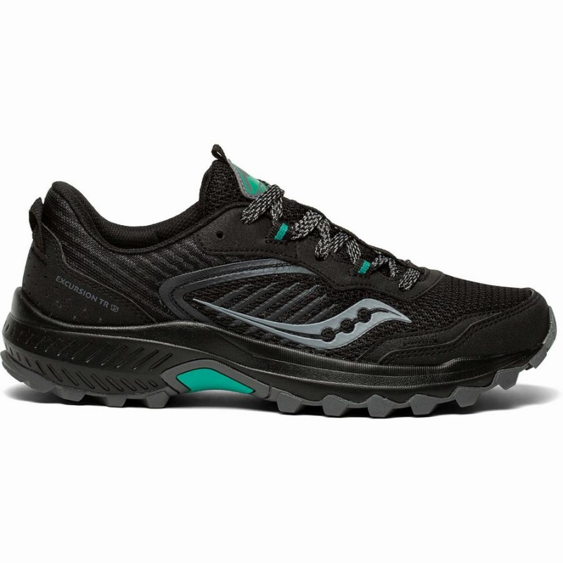 Black Saucony Excursion TR15 Women\'s Trail Running Shoes | Malaysia S70548-J50