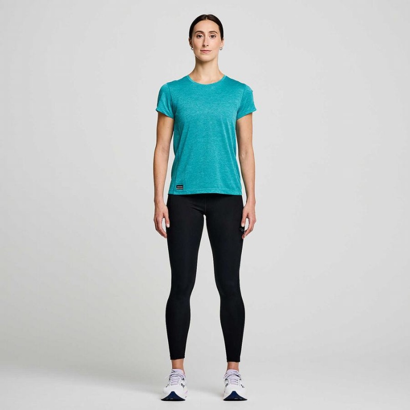 Black Saucony Fortify 7/8 Women's Tight | Malaysia S34627-L32