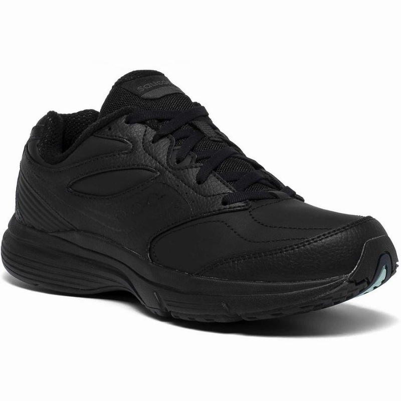 Black Saucony Integrity Walker 3 Extra Wide Women's Walking Shoes | Malaysia S36298-T72