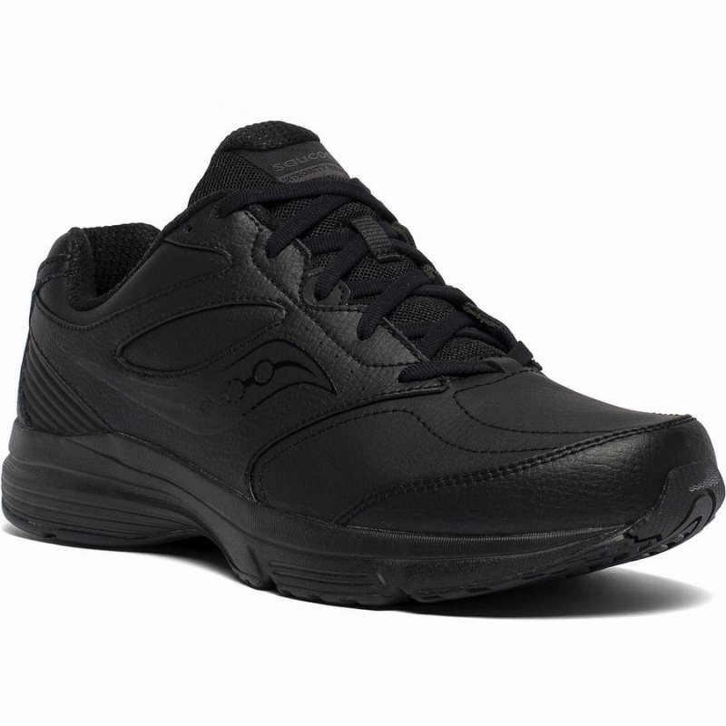 Black Saucony Integrity Walker 3 Men's Walking Shoes | Malaysia S42396-Z30