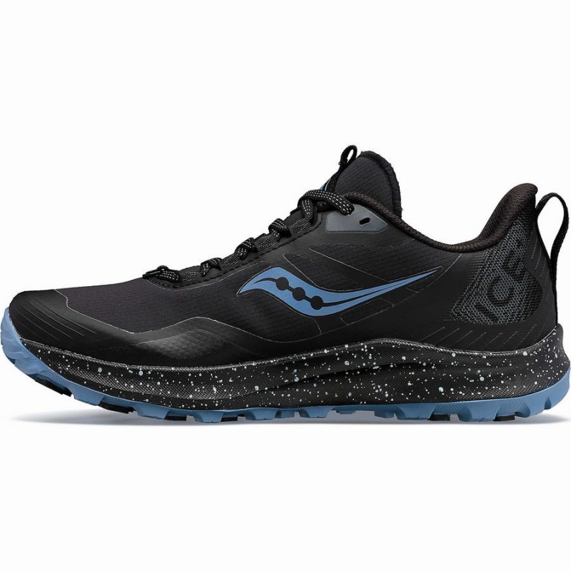 Black Saucony Peregrine ICE+ 3 Women's Running Shoes | Malaysia S64793-D92