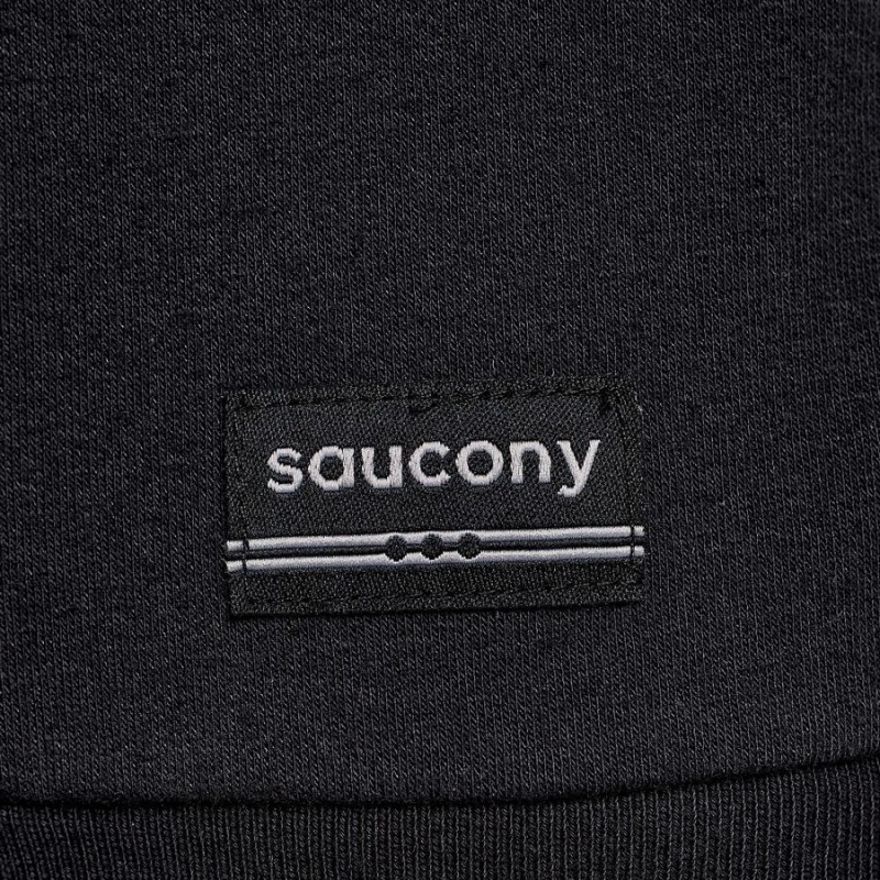 Black Saucony Recovery Zip Tunic Women's Hoodie | Malaysia S36912-B37