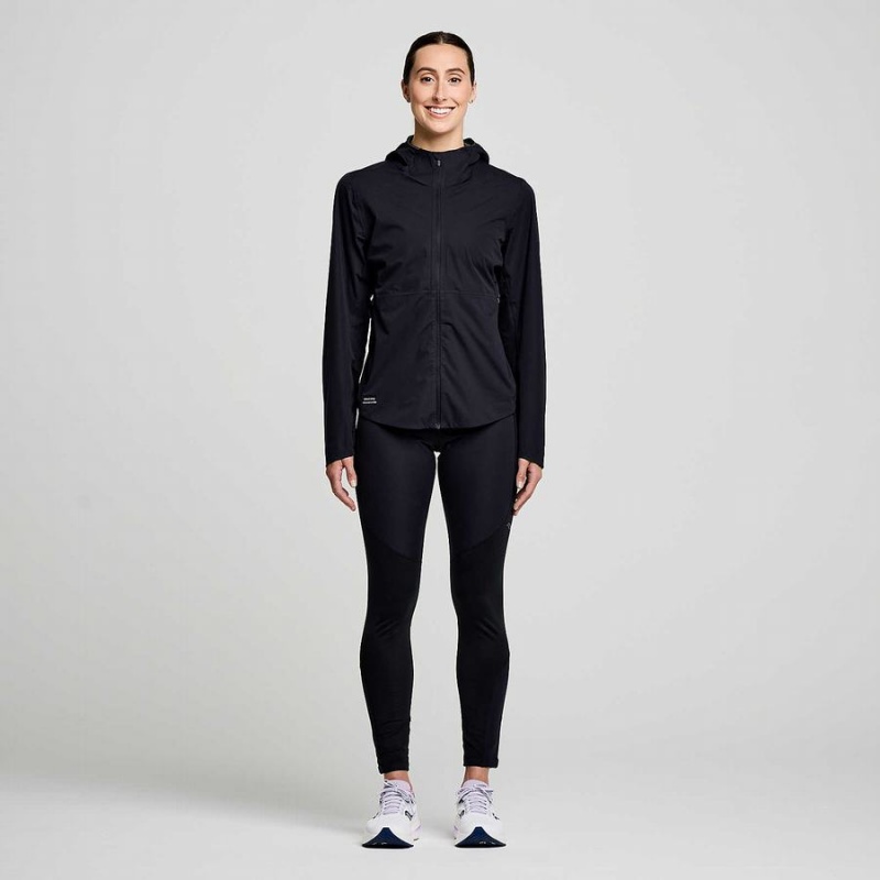 Black Saucony Runshield Women's Jackets | Malaysia S49083-J16