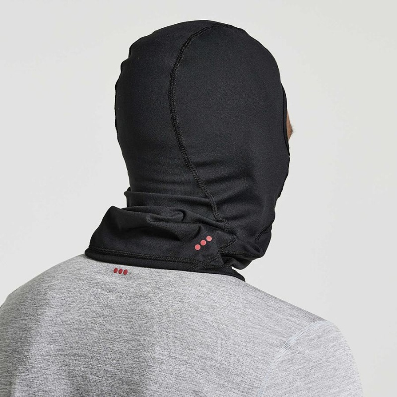 Black Saucony Solstice Balaclava Men's Headband | Malaysia S25968-K09