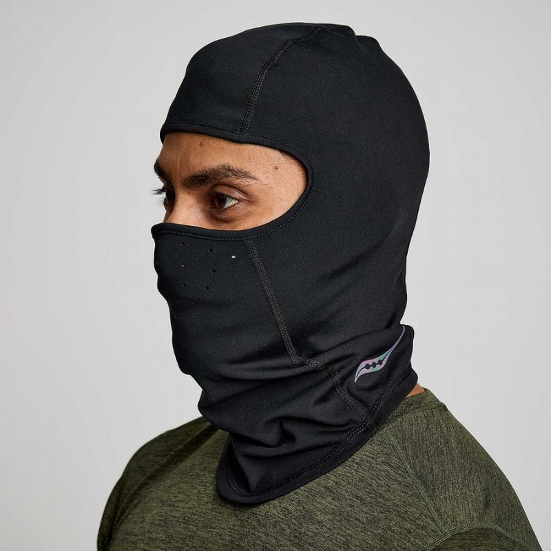 Black Saucony Solstice Balaclava Men\'s Headband | Malaysia S78149-T86