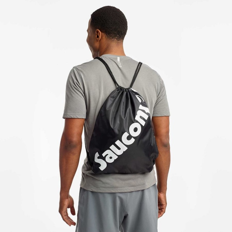 Black Saucony String Men's Bags | Malaysia S10945-U75