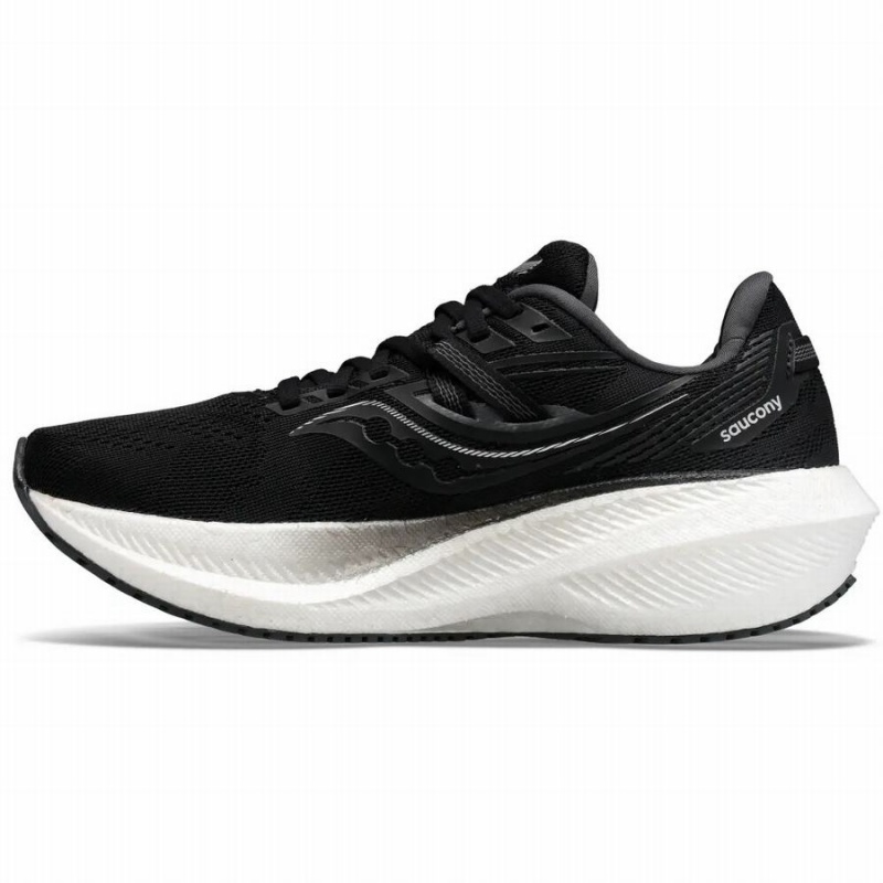 Black Saucony Triumph 20 Men's Running Shoes | Malaysia S21856-K58