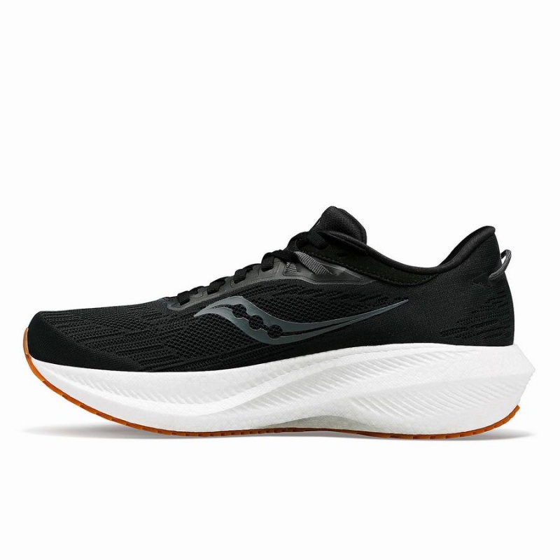 Black Saucony Triumph 21 Men's Running Shoes | Malaysia S87094-G57