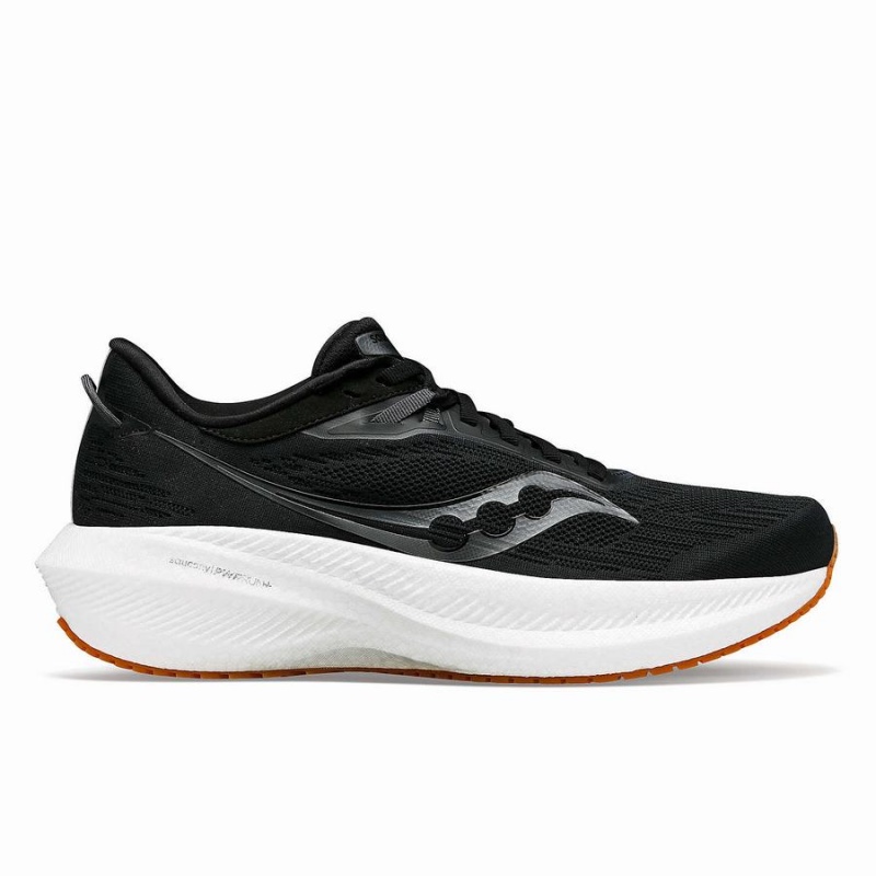 Black Saucony Triumph 21 Men\'s Running Shoes | Malaysia S87094-G57