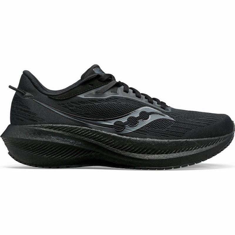 Black Saucony Triumph 21 Men\'s Running Shoes | Malaysia S89761-M93