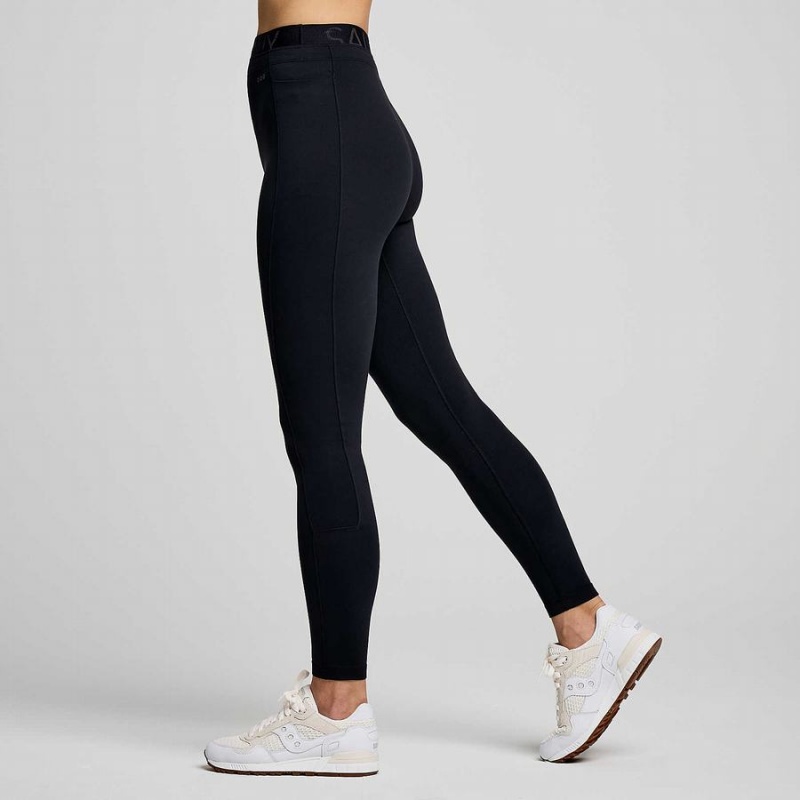 Black Saucony Triumph Women's Tight | Malaysia S19328-L87