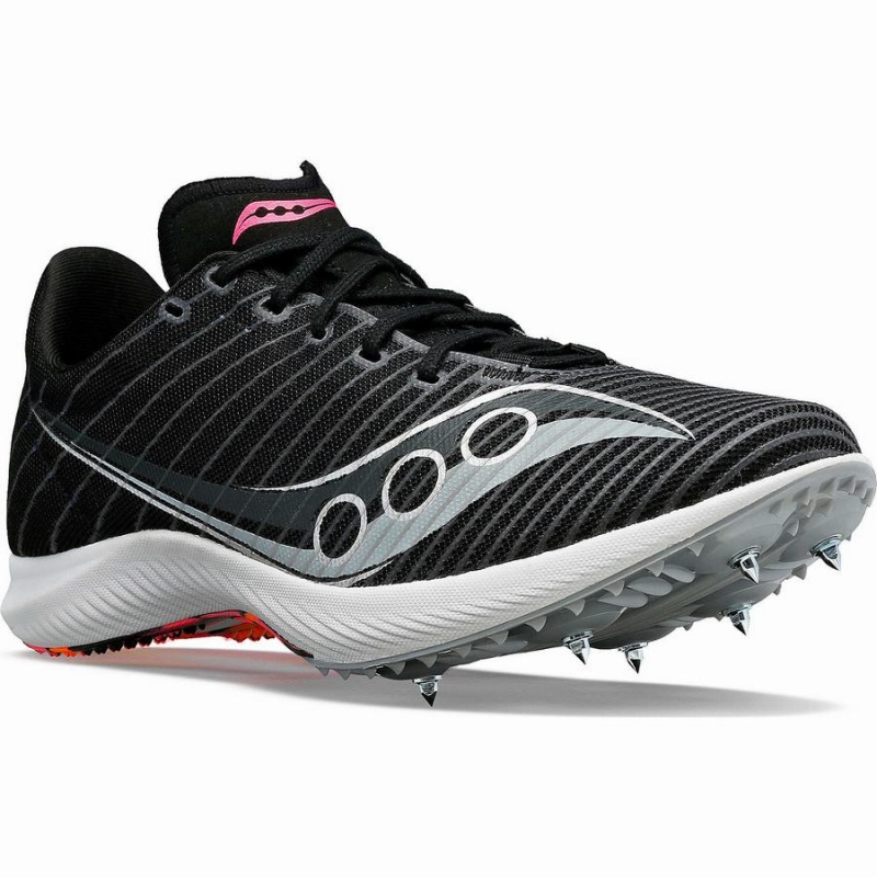 Black Saucony Velocity MP Men's Track Spikes | Malaysia S41623-J48