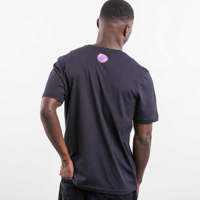 Black Saucony X Frank Cooke Rested Men's T Shirts | Malaysia S80451-S45