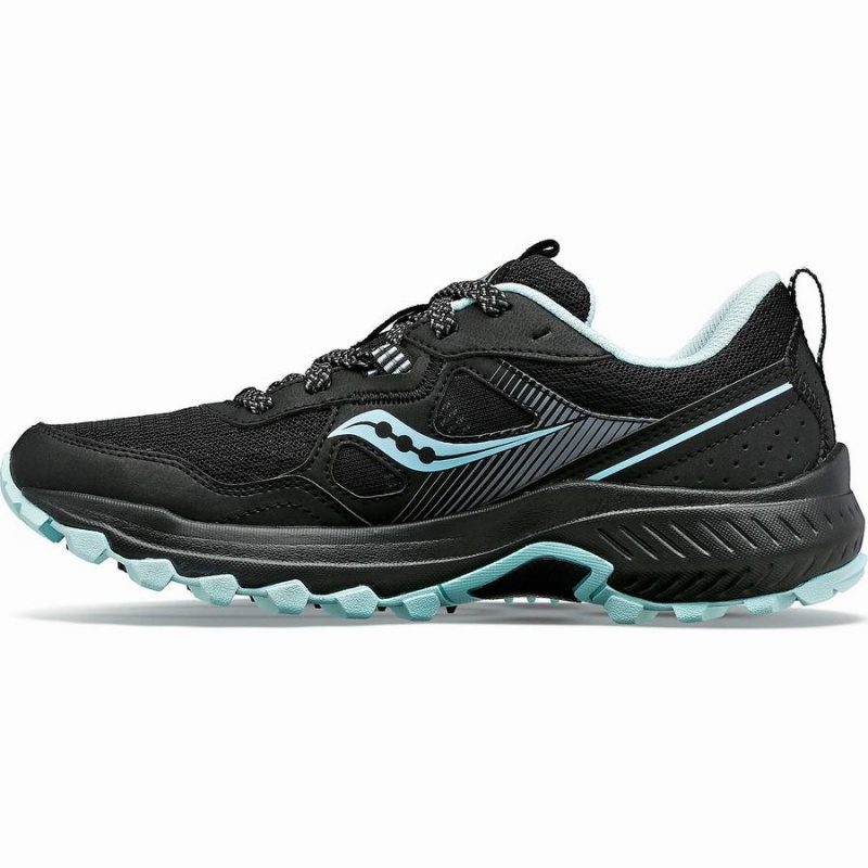 Black / Blue Saucony Excursion TR16 Women's Trail Running Shoes | Malaysia S89752-S27