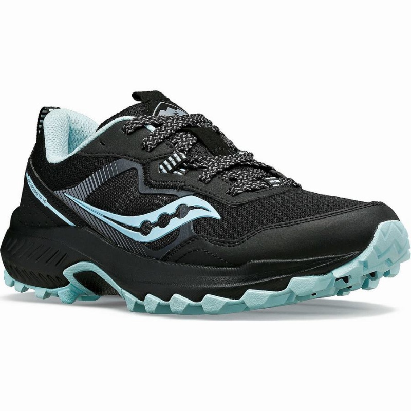 Black / Blue Saucony Excursion TR16 Women's Trail Running Shoes | Malaysia S89752-S27