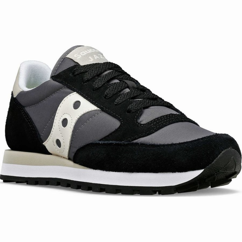 Black / Cream Saucony Jazz Original Women's Sneakers | Malaysia S29154-B03