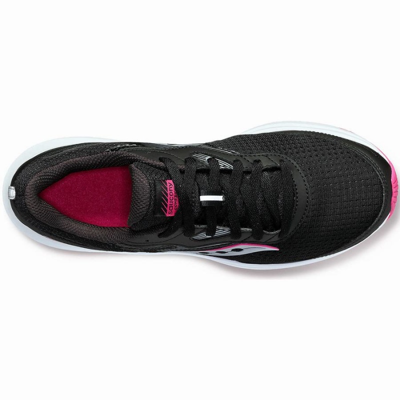 Black / Fuchsia Saucony Cohesion 16 Women's Walking Shoes | Malaysia S79320-K56