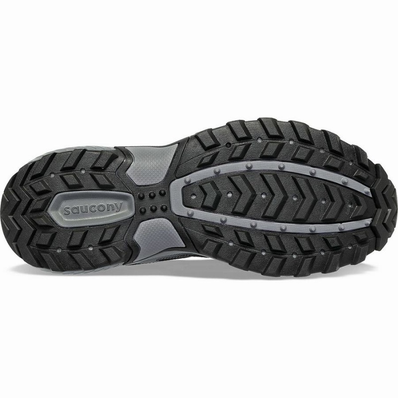 Black / Grey Saucony Excursion TR16 Wide Men's Trail Running Shoes | Malaysia S15038-R37