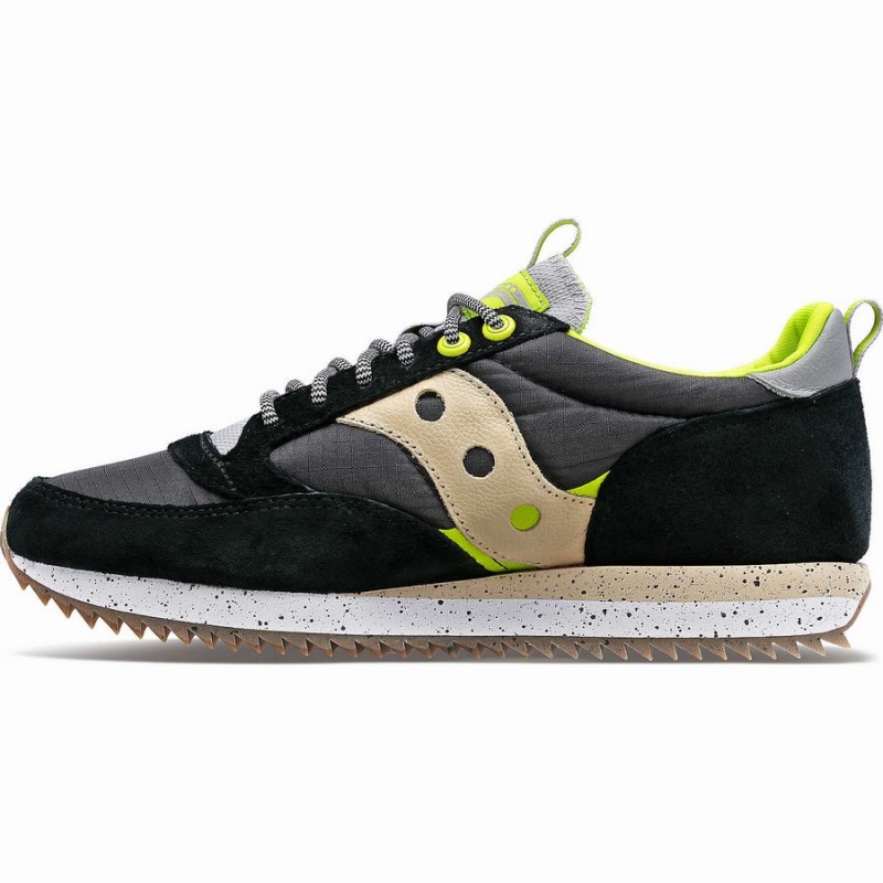 Black / Light Green Saucony Jazz 81 Peak Premium Women's Sneakers | Malaysia S60132-G54