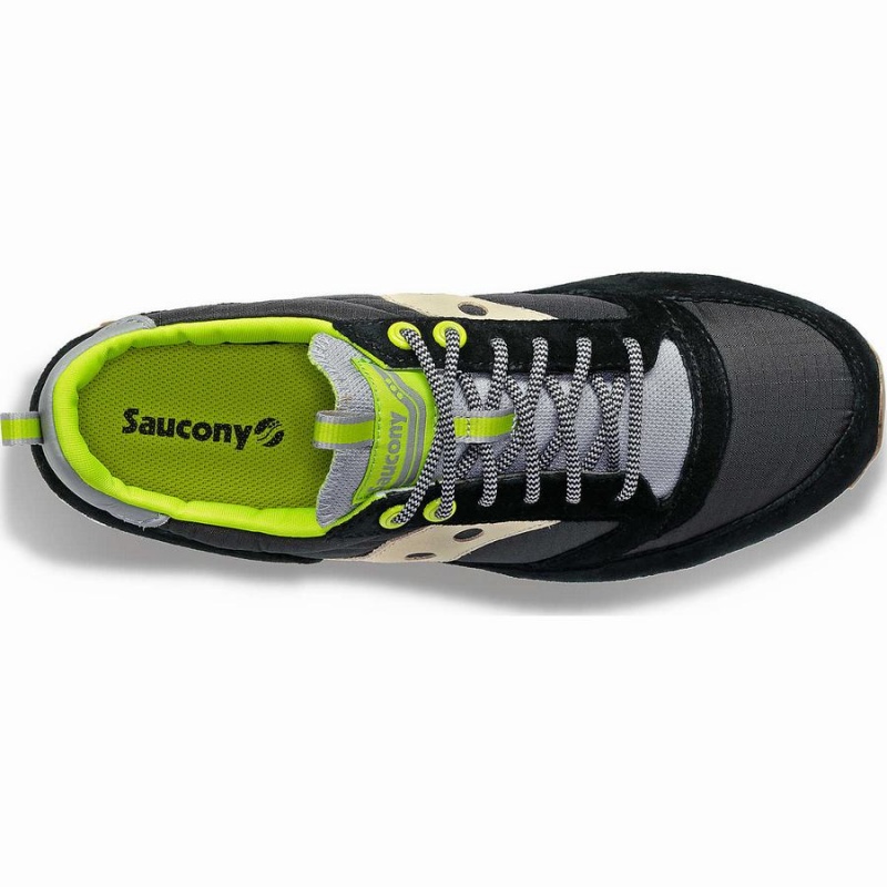 Black / Light Green Saucony Jazz 81 Peak Premium Women's Sneakers | Malaysia S60132-G54