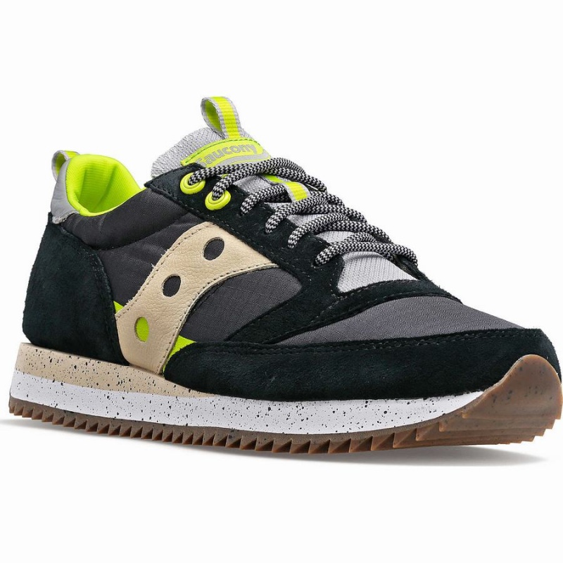 Black / Light Green Saucony Jazz 81 Peak Premium Women's Sneakers | Malaysia S60132-G54