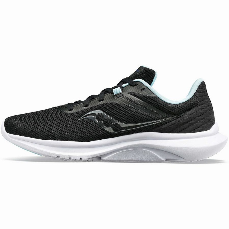 Black / Light Turquoise Saucony Convergence Women's Walking Shoes | Malaysia S75291-L59