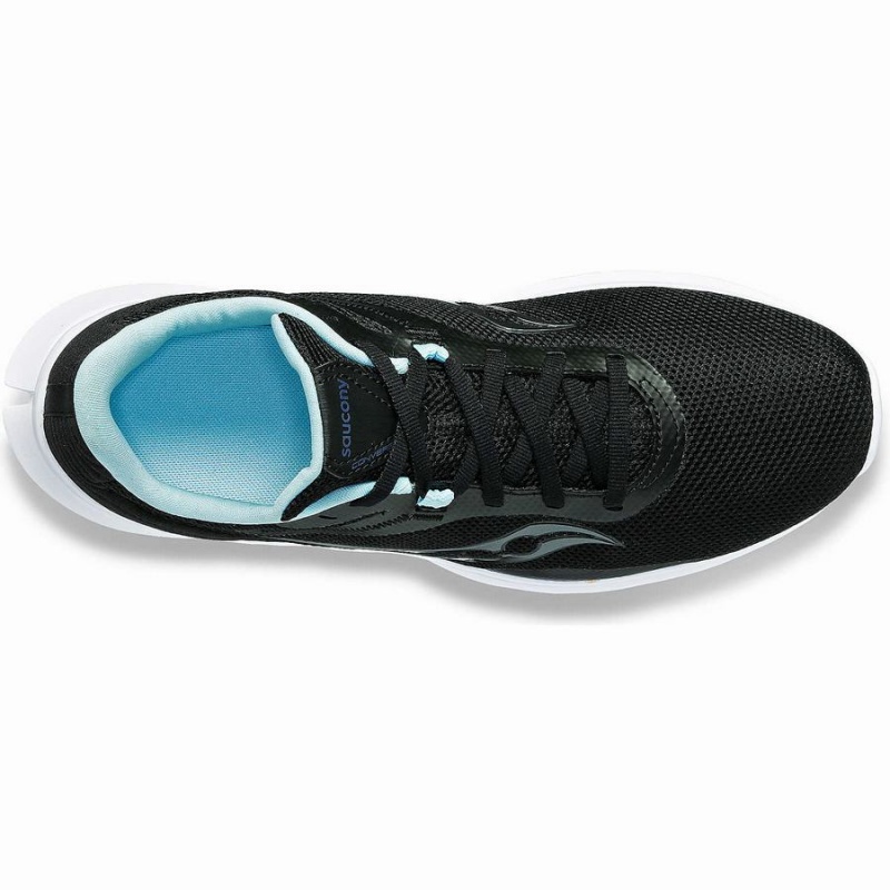 Black / Light Turquoise Saucony Convergence Women's Walking Shoes | Malaysia S75291-L59