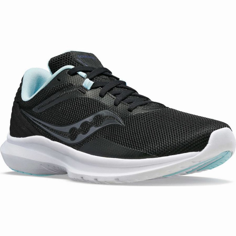 Black / Light Turquoise Saucony Convergence Women's Walking Shoes | Malaysia S75291-L59