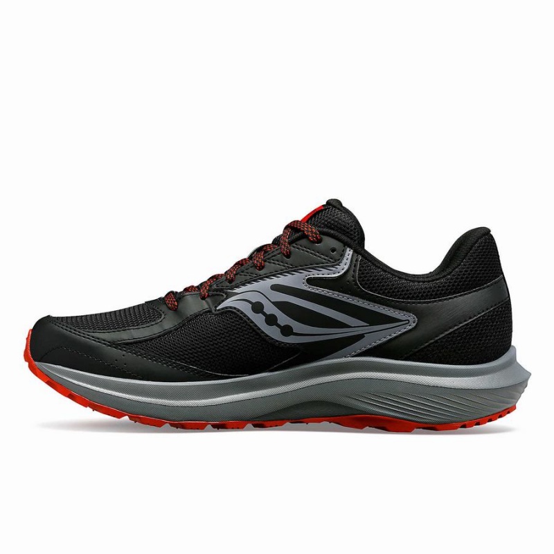 Black / Orange Saucony Cohesion TR17 Wide Men's Running Shoes | Malaysia S50681-L58