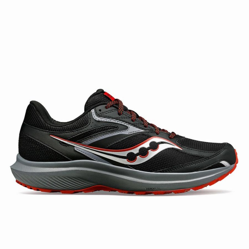 Black / Orange Saucony Cohesion TR17 Wide Men\'s Running Shoes | Malaysia S50681-L58