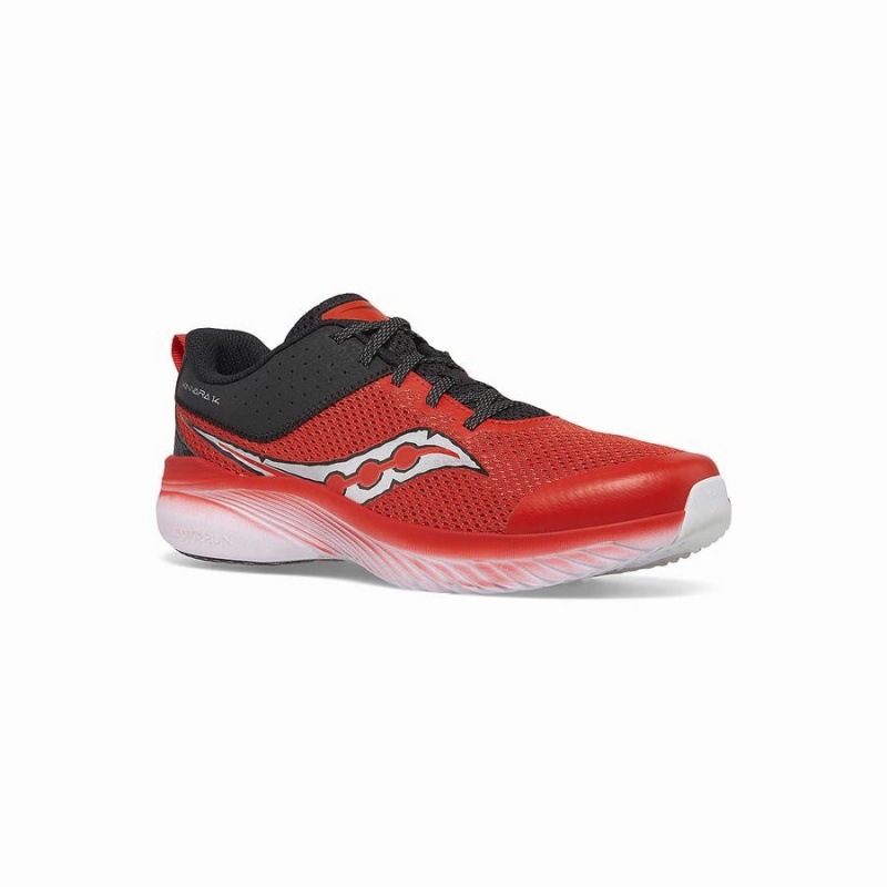 Black / Red Saucony Jay's Kinvara 14 Kids' Running Shoes | Malaysia S35879-Z65