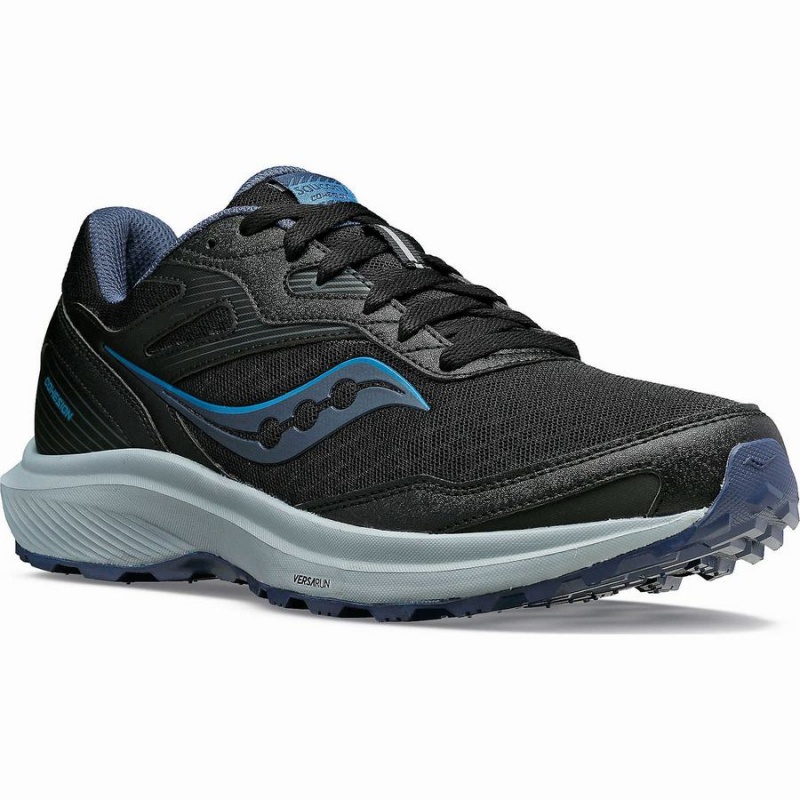 Black / White Saucony Cohesion TR16 Men's Walking Shoes | Malaysia S91436-E98