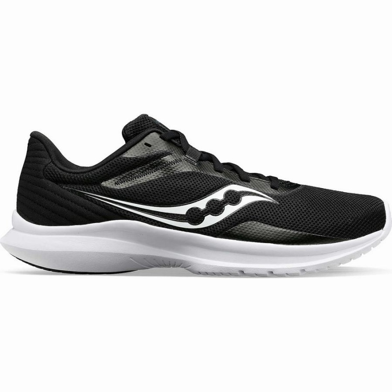 Black / White Saucony Convergence Men\'s Walking Shoes | Malaysia S93267-K96